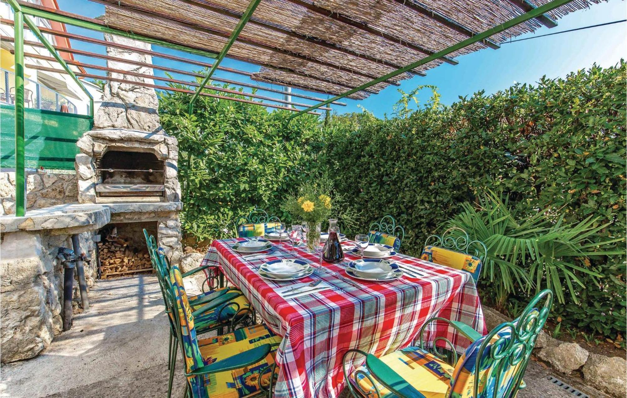Nice Home In Moscenicka Draga With House Sea View Exterior foto